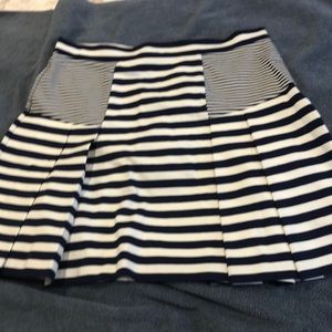 Striped blue/white skirt